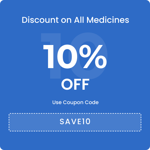 10% off on all medicines
